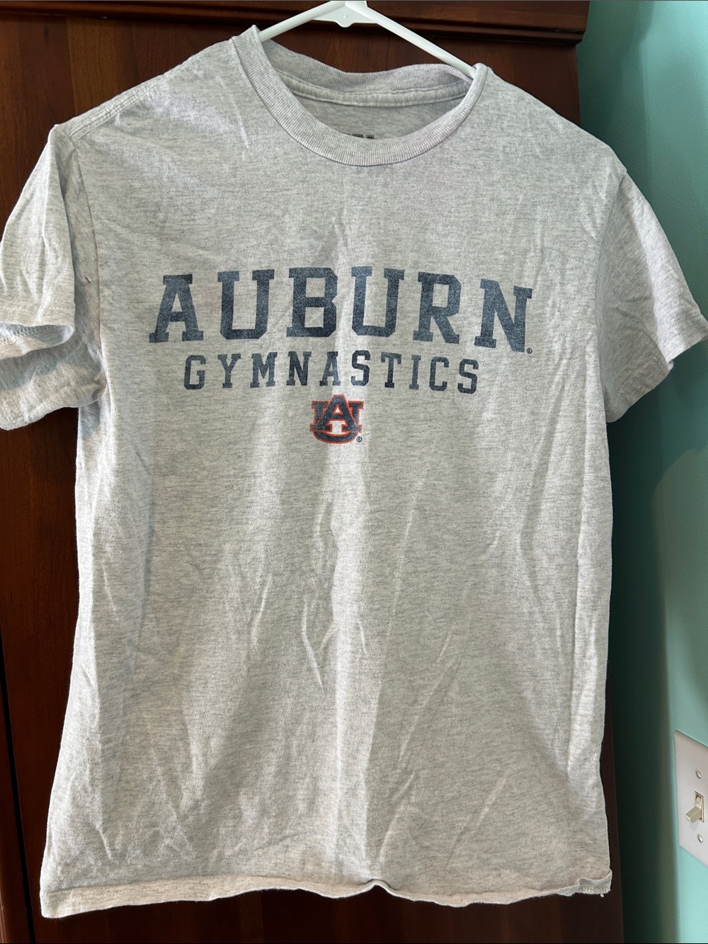 Gymnastics Men's Gray Graphic T‑Shirt